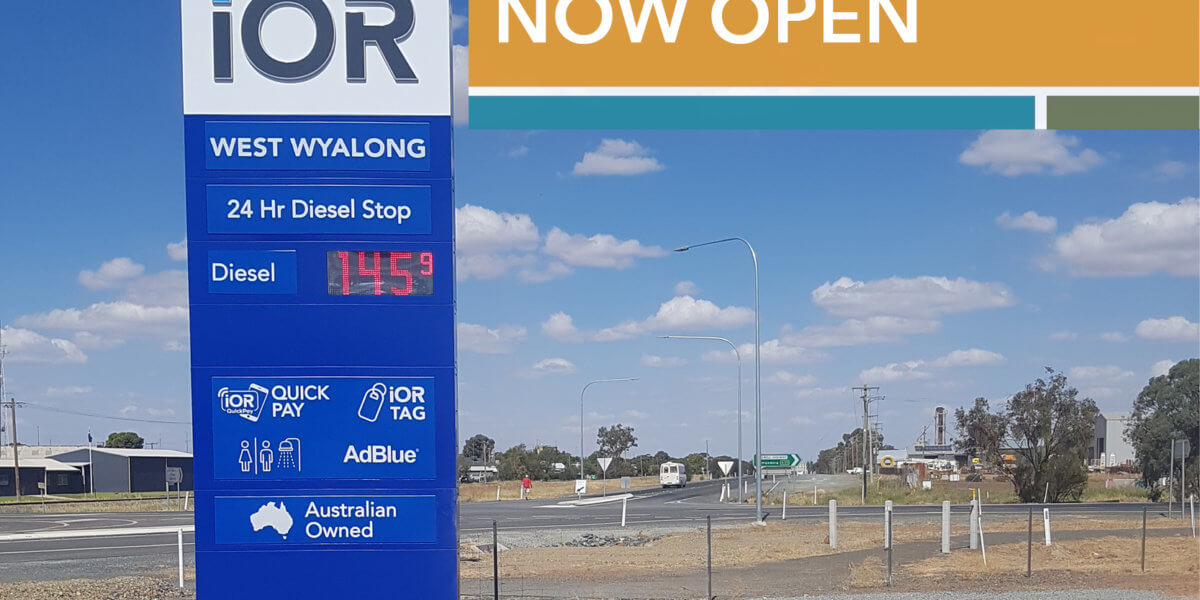 West Wyalong 24/7 Diesel Stop is now open