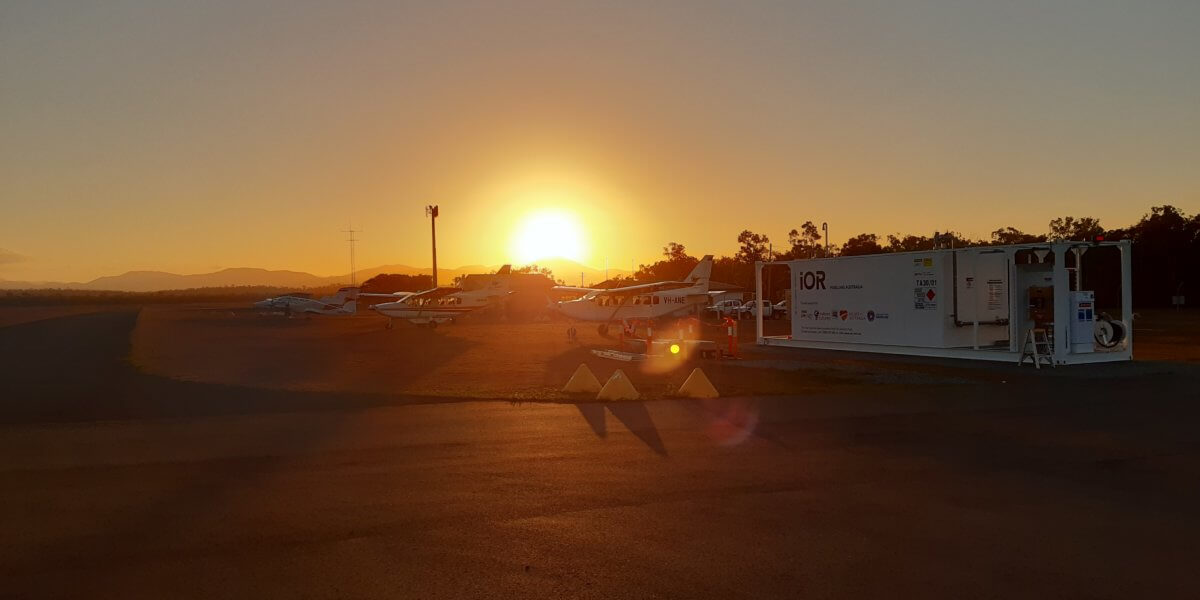 Prosserpine Airport Sunset